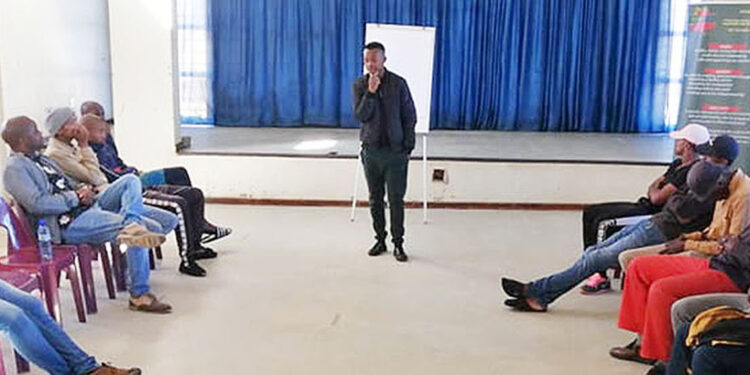 Young Men dialogue