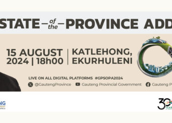 State of the Province Address by Gauteng Premier Panyaza Lesufi