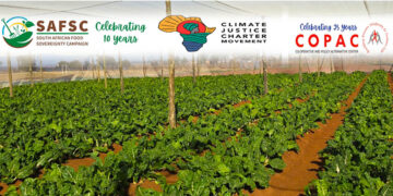 South African Food Sovereignty Campaign march to Parliament