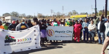 March against gender-based violence and femicide