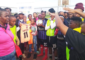 Winny Foundation donate sports kits and accessories