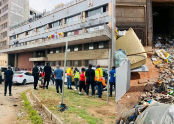 Hundreds evicted from highjacked Joburg CBD building