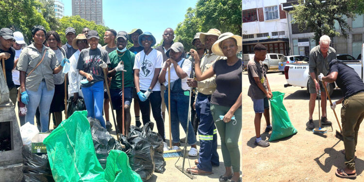 “Restoring Bulawayo’s Pride: ‘Hand that gives’ Clean-up Campaign gains Momentum”