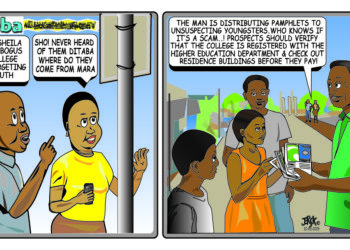 Ditaba cartoon strip