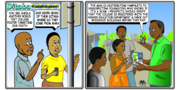 Ditaba cartoon strip