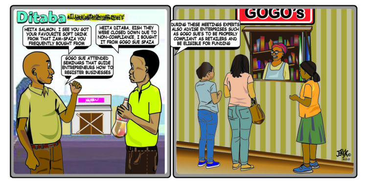 Ditaba comic strip