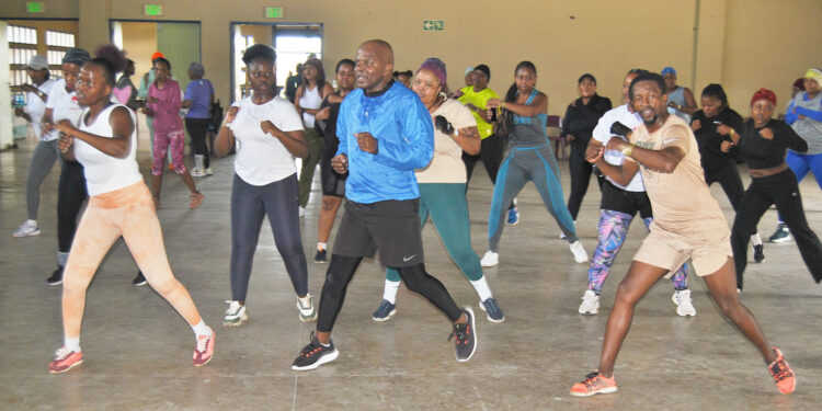 Kagiso’s active men and women sweating it out for charity