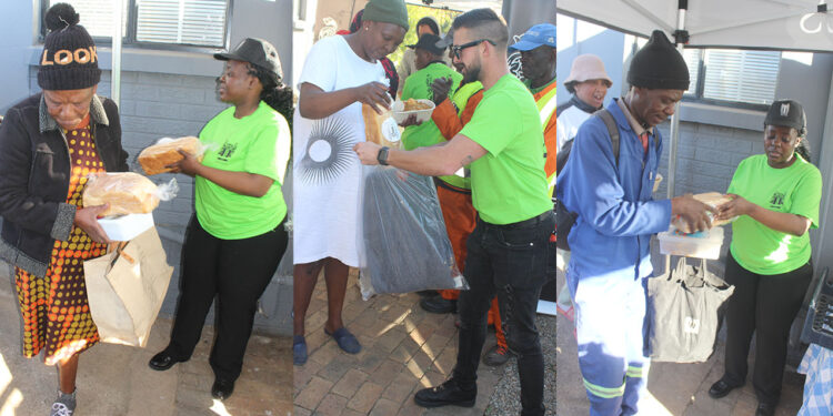 Moti Cares and Meals on Wheels join forces for Turffontein residents