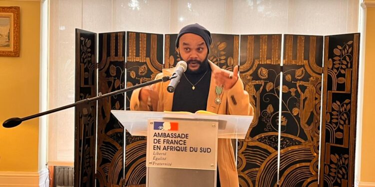 Animator Lesego Vorster awarded France’s Chevalier des Arts et des Lettres