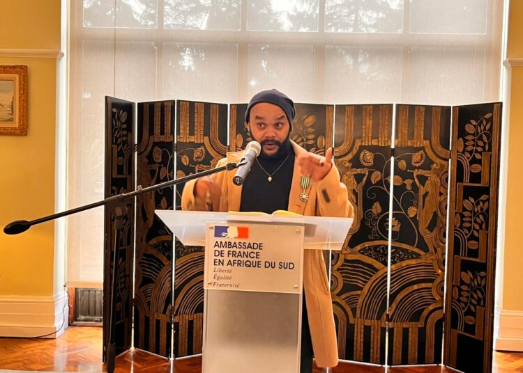 Animator Lesego Vorster awarded France’s Chevalier des Arts et des Lettres